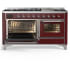 Ilve Majestic III Collection UM60FNR3BUCLP - Majestic III 60 inch Dual Fuel Range
