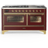 Ilve Majestic III Collection UM60FNR3BUG - Majestic III 60 inch Dual Fuel Range