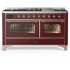 Ilve Majestic III Collection UM60FNR3BUPLP - Majestic III 60 inch Dual Fuel Range