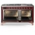Ilve Majestic III Collection UM60FNR3BUP - Majestic III 60 inch Dual Fuel Range