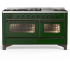 Ilve Majestic III Collection UM60FNR3EGB - Majestic III 60 inch Dual Fuel Range