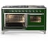Ilve Majestic III Collection UM60FNR3EGC - Majestic III 60 inch Dual Fuel Range