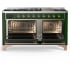 Ilve Majestic III Collection UM60FNR3EGPLP - Majestic III 60 inch Dual Fuel Range