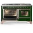 Ilve Majestic III Collection UM60FNR3EGPLP - Majestic III 60 inch Dual Fuel Range