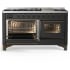 Ilve Majestic III Collection UM60FNR3MGB - 60 Inch Dual Fuel Range with 7 Sealed Burners, Griddle