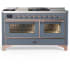 Ilve Majestic III Collection UM60FSNR3BGPLP - Majestic III 60 inch Dual Fuel Range
