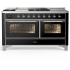 Ilve Majestic III Collection UM60FSNR3BKCLP - Majestic III 60 inch Dual Fuel Range