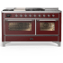 Ilve Majestic III Collection UM60FSNR3BUC - Majestic III 60 inch Dual Fuel Range