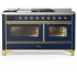 Ilve Majestic III Collection UM60FSNR3MBG - Majestic III 60 inch Dual Fuel Range