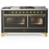 Ilve Majestic III Collection UM60FSNR3MGG - Majestic III 60 inch Dual Fuel Range