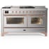 Ilve Majestic III Collection UM60FSNR3SSPLP - Majestic III 60 inch Dual Fuel Range