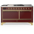 Ilve Majestic III Collection UM60FSQNR3BUGLP - Majestic III 60 inch Dual Fuel Range