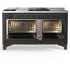 Ilve Majestic III Collection UM60FSQNR3MGBLP - 60 Inch Dual Fuel Range with 7 Sealed Burners, Griddle, Frenchtop