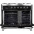 Ilve Majestic II Collection UMD10FDNS3BKCLP - 40 Inch Freestanding Dual Fuel Range in Opened View