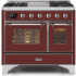 Ilve Majestic II Collection UMD10FDNS3BUCLP - 40 Inch Freestanding Dual Fuel Range in Front View