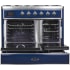 Ilve Majestic II Collection UMD10FDNS3MBCLP - 40 Inch Freestanding Dual Fuel Range in Opened View