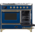 Ilve Majestic II Collection UMD10FDNS3MBG - Small Oven Open View