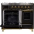 Ilve Majestic II Collection UMD10FDNS3MGGLP - 40 Inch Freestanding Dual Fuel Range in Opened View