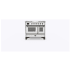 Ilve Majestic II Collection UMD10FDNS3RAB - 40 Inch Freestanding Dual Fuel Range in Front View