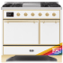 Ilve Majestic II Collection UMD10FDQNS3RAGLP - 40 Inch Freestanding Dual Fuel Range in Front View