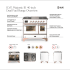 Ilve Majestic III Collection UMD40FQNR3AWP - 40 Inch Dual Fuel Range with 6 Sealed Burners, Griddle