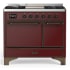Ilve Majestic III Collection UMD40FQNR3BUB - 40 Inch Dual Fuel Range with 6 Sealed Burners, Griddle