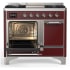 Ilve Majestic III Collection UMD40FQNR3BUGLP - 40 Inch Dual Fuel Range with 6 Sealed Burners, Griddle
