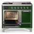 Ilve Majestic III Collection UMD40FQNR3EGC - 40 Inch Dual Fuel Range with 6 Sealed Burners, Griddle