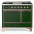 Ilve Majestic III Collection UMD40FQNR3EGP - 40 Inch Dual Fuel Range with 6 Sealed Burners, Griddle