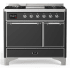 Ilve Majestic III Collection UMD40FQNR3MGC - 40 Inch Dual Fuel Range with 6 Sealed Burners, Griddle