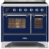 Ilve Majestic II Collection UMDI10NS3MBC - 40 Inch Midnight Blue Freestanding Induction Range