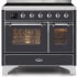 Ilve Majestic II Collection UMDI10NS3MGC - 40 Inch Matte Graphite Freestanding Induction Range