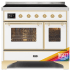 Ilve Majestic II Collection UMDI10NS3RAG - 40 Inch Freestanding Induction Range in Front View