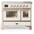 Ilve Majestic III Collection UMDIB40NR3AWP - 40 Inch Induction Range with 6 Induction Elements