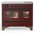 Ilve Majestic III Collection UMDIB40NR3BUB - 40 Inch Induction Range with 6 Induction Elements