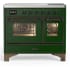 Ilve Majestic III Collection UMDIB40NR3EGB - 40 Inch Induction Range with 6 Induction Elements