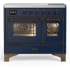 Ilve Majestic III Collection UMDIB40NR3MBB - 40 Inch Induction Range with 6 Induction Elements