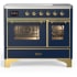 Ilve Majestic III Collection UMDIB40NR3MBG - 40 Inch Induction Range with 6 Induction Elements