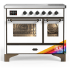Ilve Majestic III Collection UMDIB40NR3RAB - 40 Inch Induction Range with 6 Induction Elements