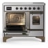 Ilve Majestic III Collection UMDIB40NR3SSB - 40 Inch Induction Range with 6 Induction Elements