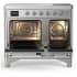 Ilve Majestic III Collection UMDIB40NR3SSC - 40 Inch Induction Range with 6 Induction Elements
