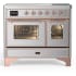 Ilve Majestic III Collection UMDIB40NR3SSP - 40 Inch Induction Range with 6 Induction Elements