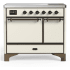 Ilve Majestic III Collection UMDIB40QNR3AWB - 40 Inch Induction Range with 6 Induction Elements