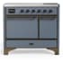 Ilve Majestic III Collection UMDIB40QNR3BGB - 40 Inch Induction Range with 6 Induction Elements