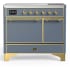 Ilve Majestic III Collection UMDIB40QNR3BGG - 40 Inch Induction Range with 6 Induction Elements