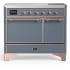 Ilve Majestic III Collection UMDIB40QNR3BGP - 40 Inch Induction Range with 6 Induction Elements