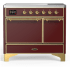 Ilve Majestic III Collection UMDIB40QNR3BUG - 40 Inch Induction Range with 6 Induction Elements