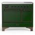 Ilve Majestic III Collection UMDIB40QNR3EGB - 40 Inch Induction Range with 6 Induction Elements