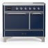 Ilve Majestic III Collection UMDIB40QNR3MBC - 40 Inch Induction Range with 6 Induction Elements