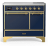 Ilve Majestic III Collection UMDIB40QNR3MBG - 40 Inch Induction Range with 6 Induction Elements